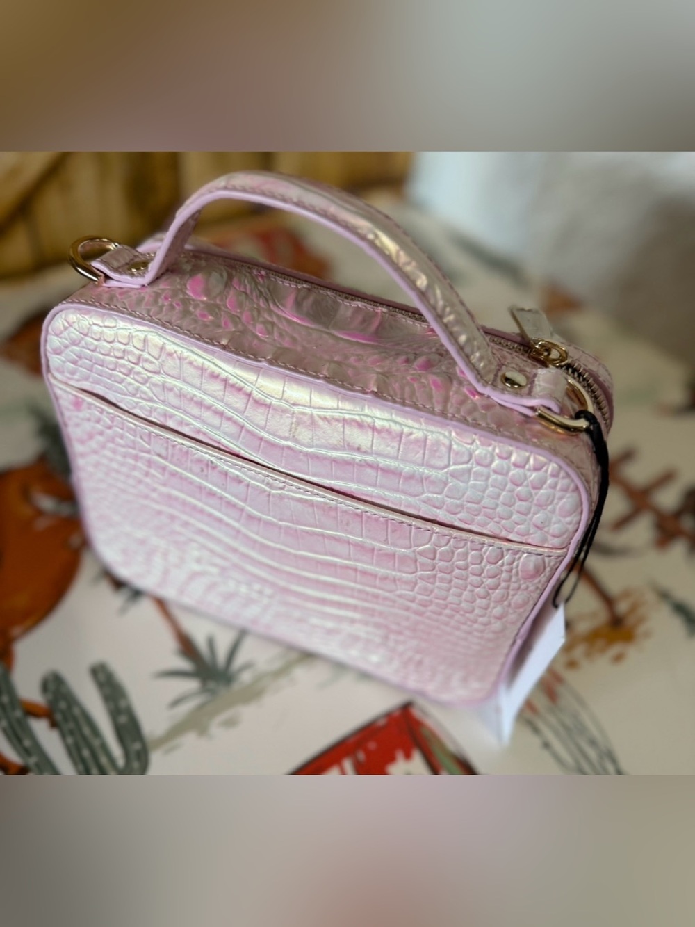 Brahmin TORI rosewater crossbody NWT Beautiful Pink - Picture 7 of 13